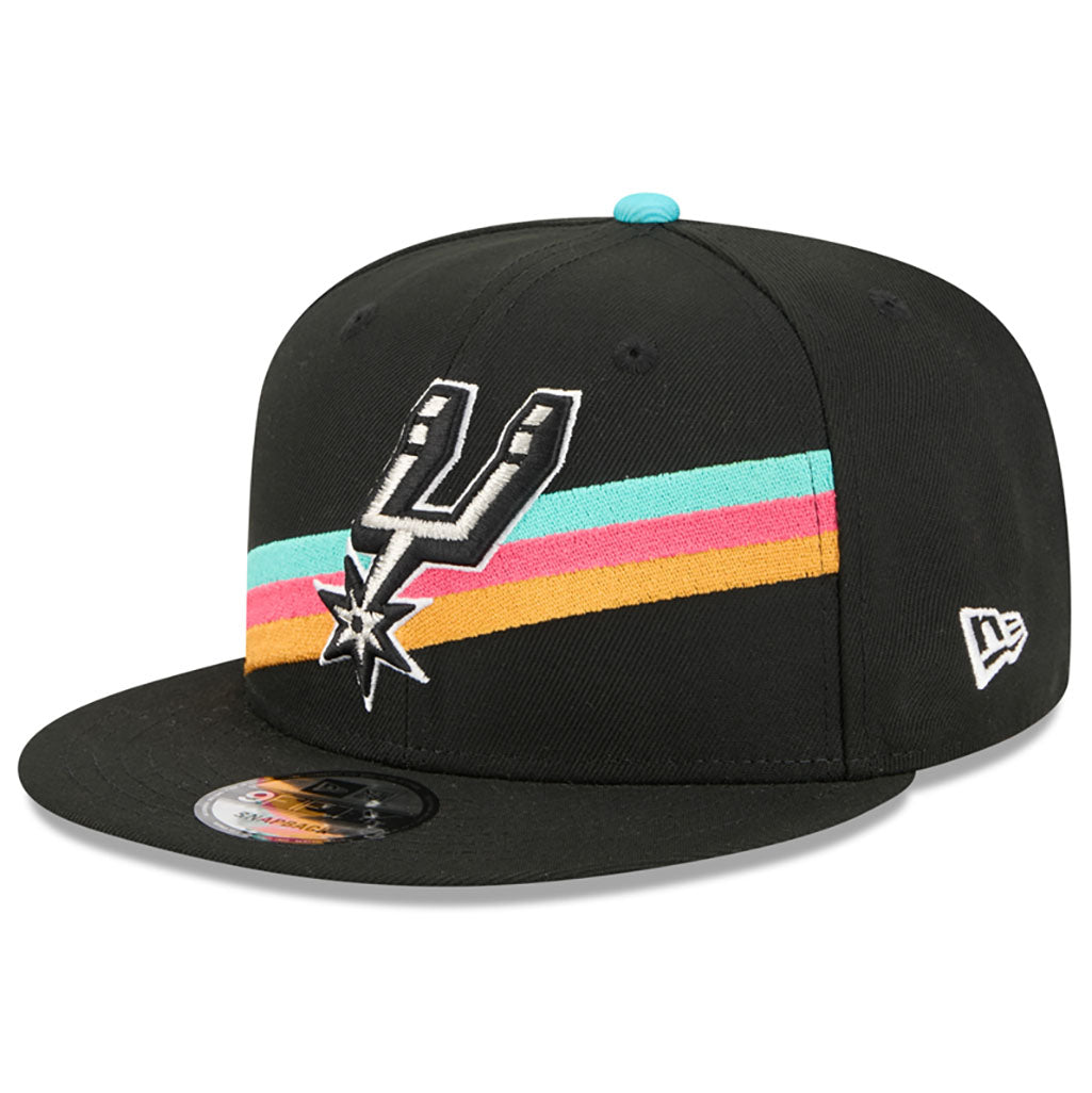 NBA San Antonio Spurs New Era 2025-26 City Edition 9FIFTY Snapback Hat - Black