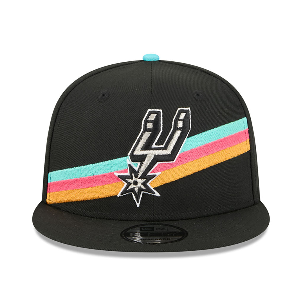 NBA San Antonio Spurs New Era 2025-26 City Edition 9FIFTY Snapback Hat - Black
