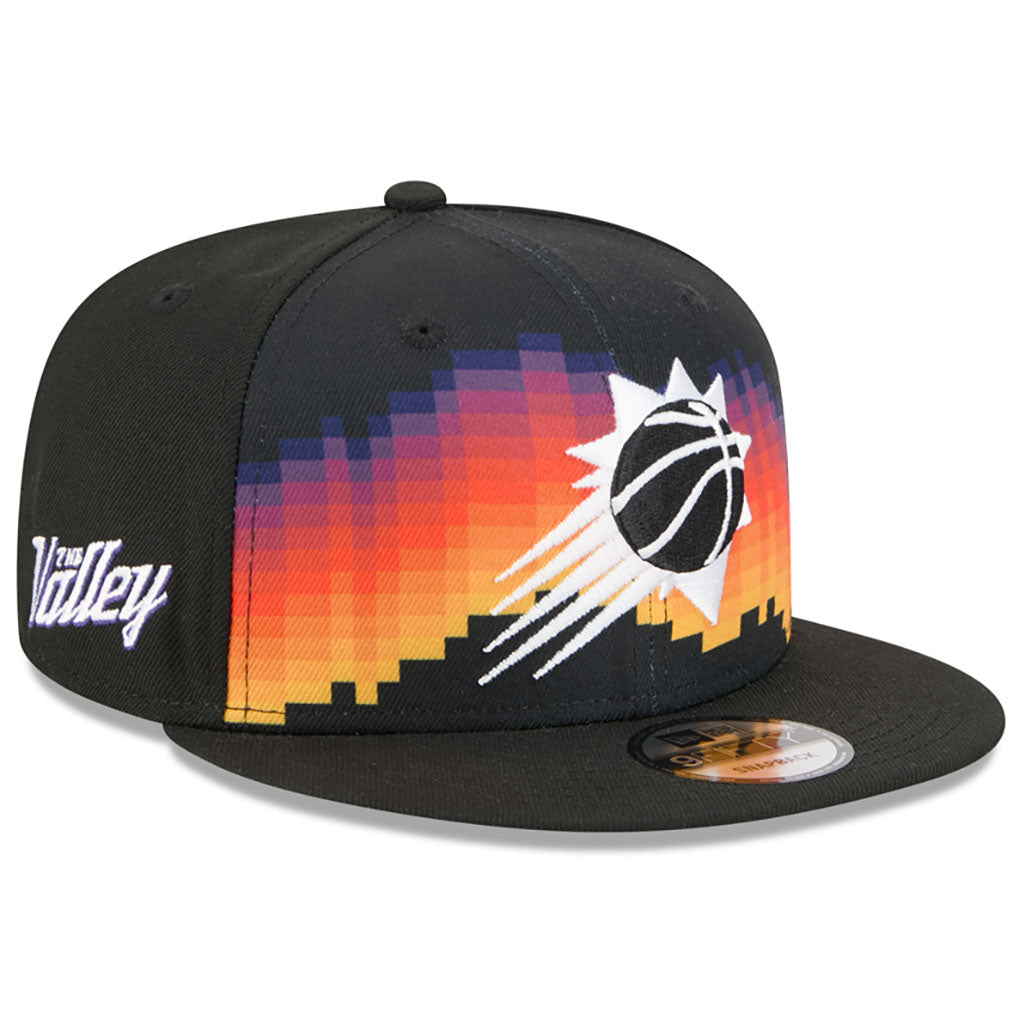 NBA Phoenix Suns Youth New Era 2025-26 City Edition 9FIFTY Snapback Hat - Black