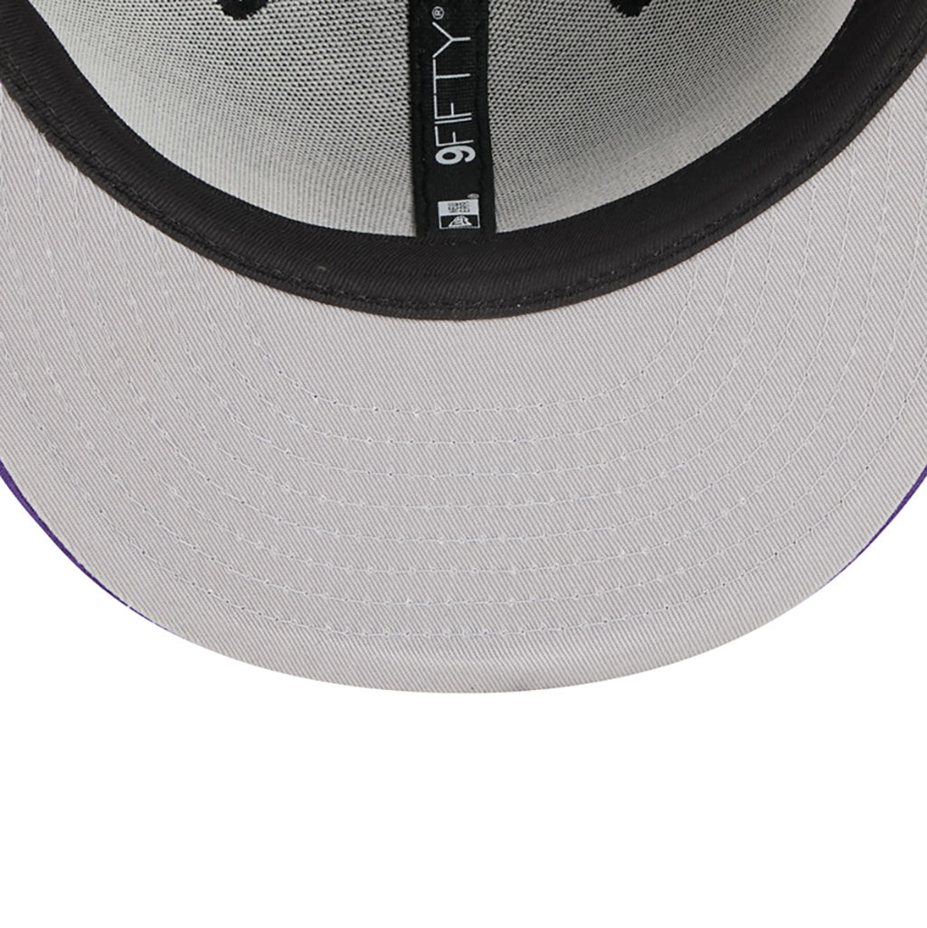 NBA Los Angeles Lakers New Era 2025-26 City Edition 9FIFTY Snapback Hat - Black