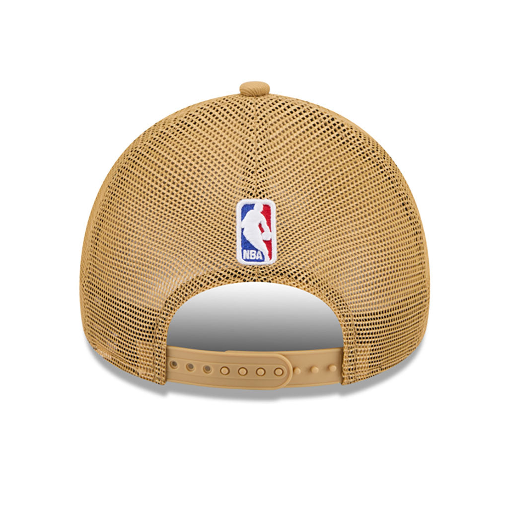 NBA Boston Celtics New Era 2025-26 City Edition 9FORTY A-Frame Adjustable Hat - White