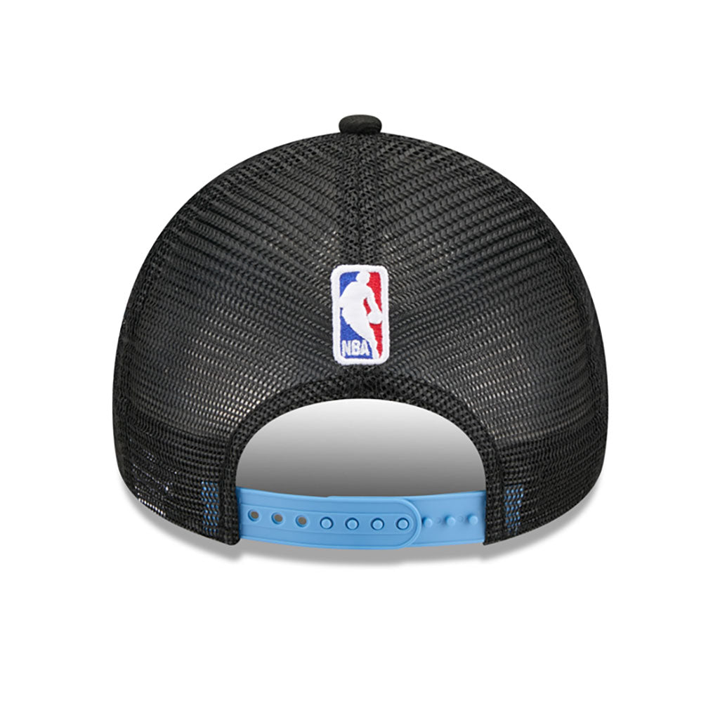 NBA Chicago Bulls New Era 2025-26 City Edition 9FORTY A-Frame Adjustable Hat - Black