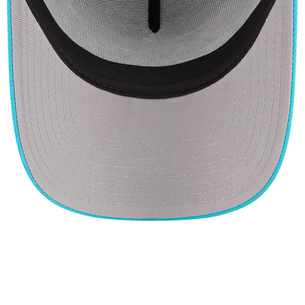 NBA Miami Heat New Era 2025-26 City Edition 9FORTY A-Frame Adjustable Hat - Black