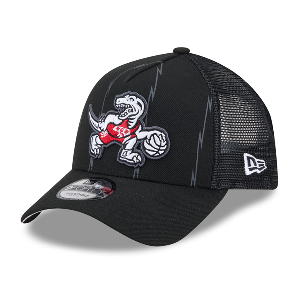 NBA Toronto Raptors New Era 2025-26 City Edition 9FORTY A-Frame Adjustable Hat - Black