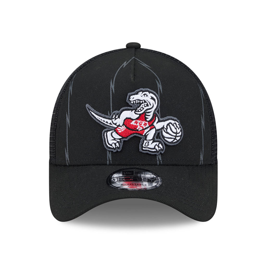 NBA Toronto Raptors New Era 2025-26 City Edition 9FORTY A-Frame Adjustable Hat - Black