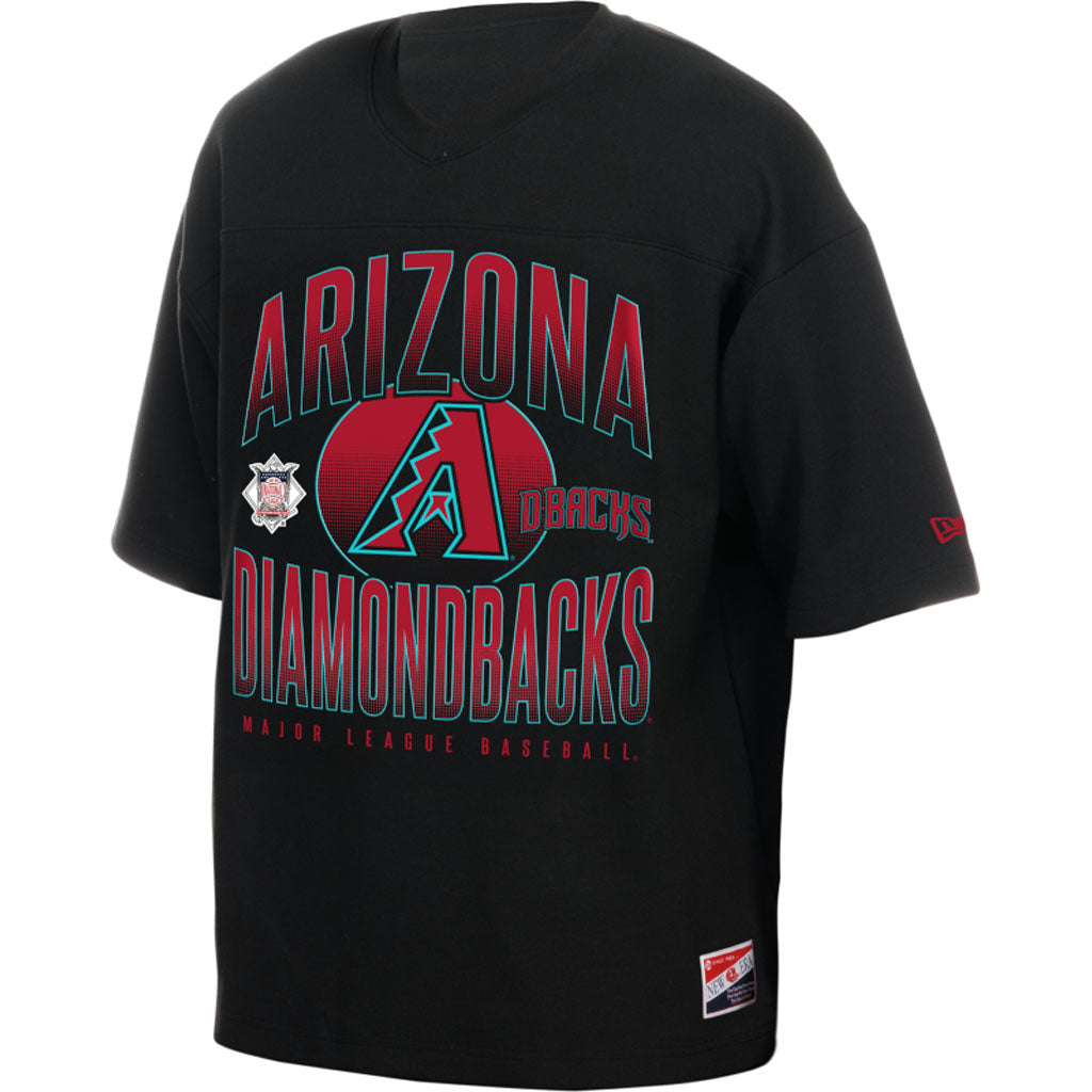 MLB Arizona Diamondbacks New Era Fashion Jersey T-Shirt Tee - Black