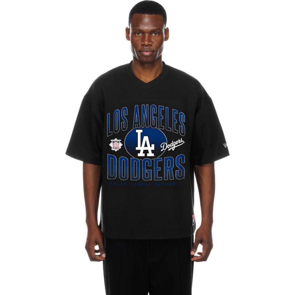 MLB Los Angeles Dodgers New Era Fashion Jersey T-Shirt - Black