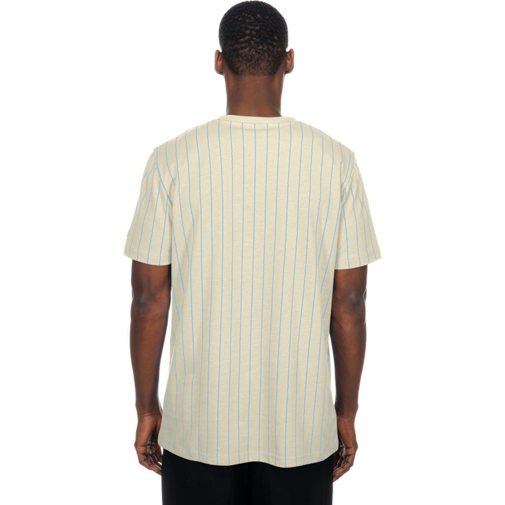 MLB Philadelphia Phillies New Era Pinstripe Jersey T-Shirt - Cream