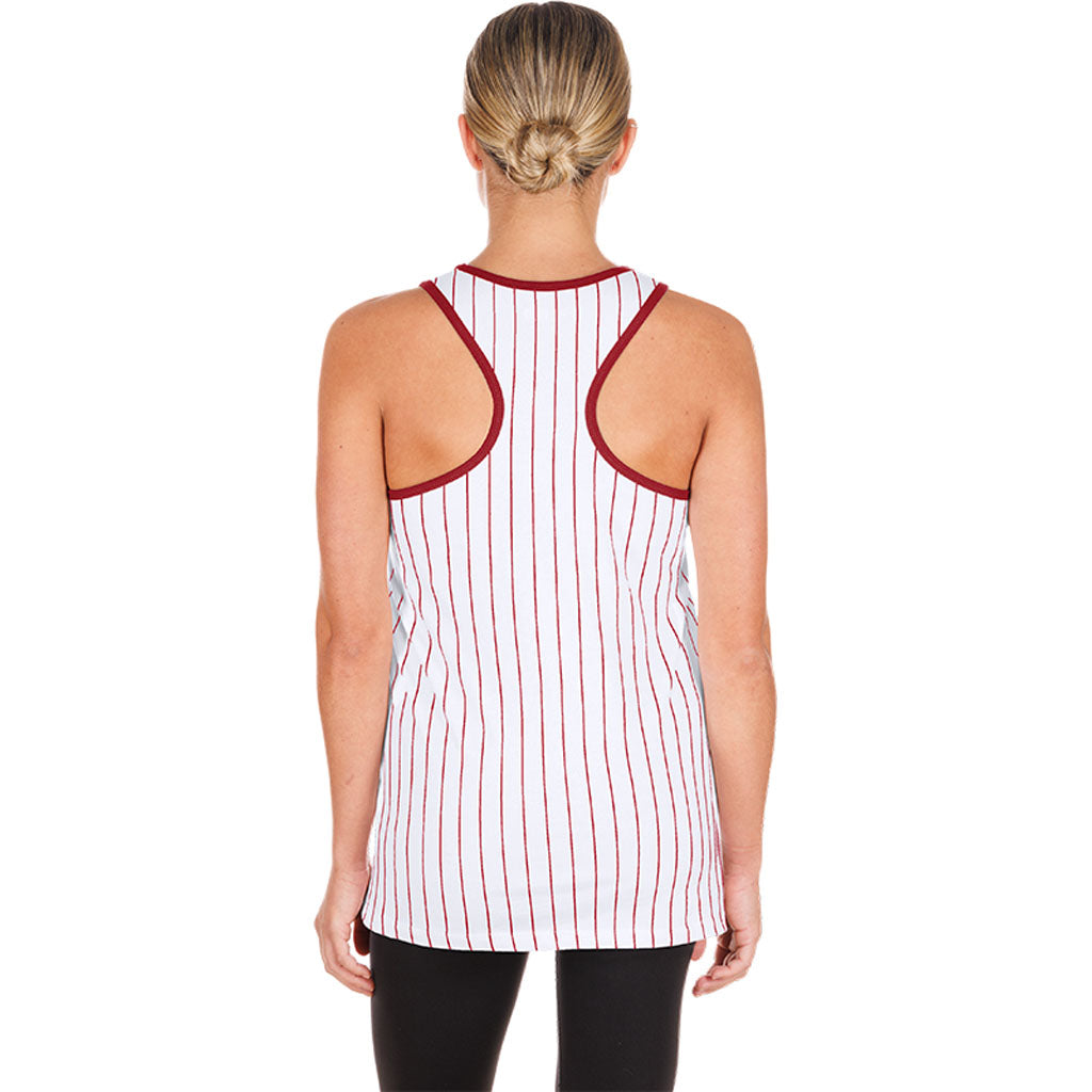 MLB Arizona Diamondbacks Women's New Era H1 Tank Top - White