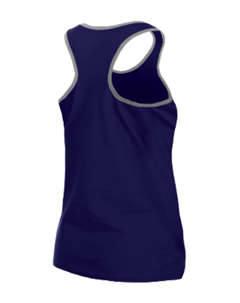 MLB Los Angeles Dodgers Women's New Era H1 Tank Top - Blue