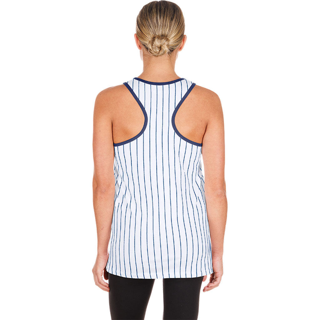 MLB Los Angeles Dodgers Women's New Era H1 Tank Top - White
