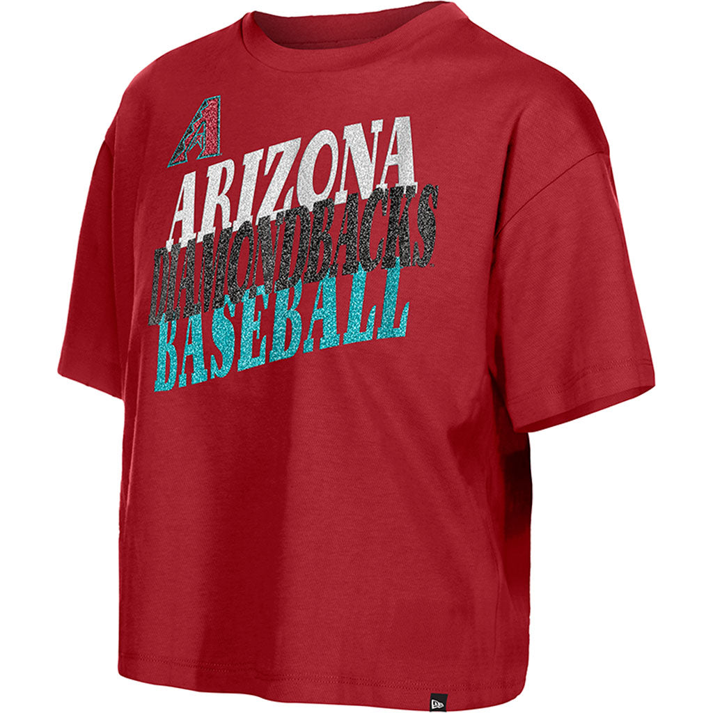 MLB Arizona Diamondbacks Women's New Era Game Day T-Shirt - Red