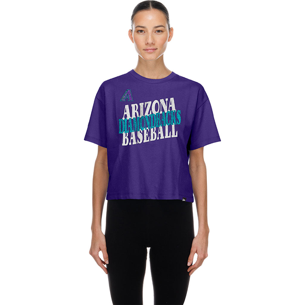 MLB Arizona Diamondbacks Women's New Era City Connect Game Day T-Shirt - Purple