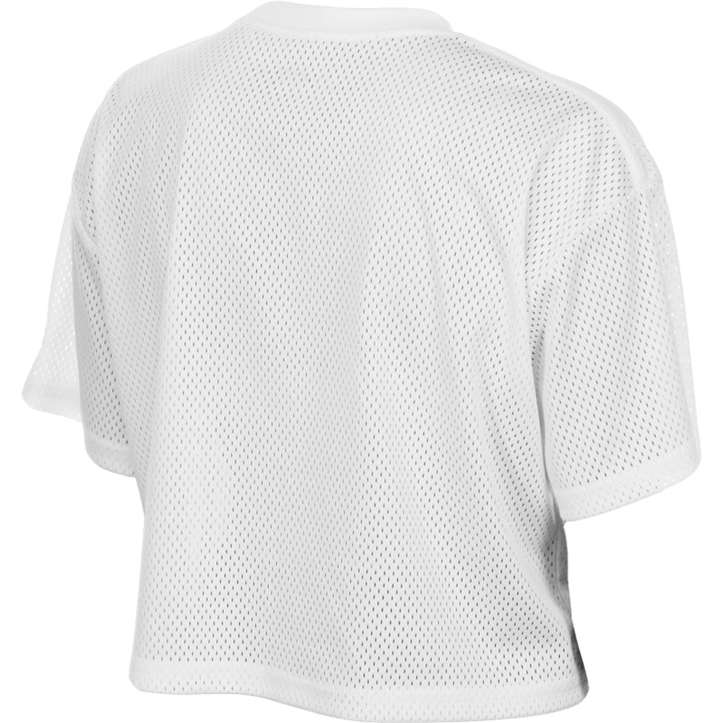 MLB Arizona Diamondbacks Women's New Era Shimmel Crop Top T-Shirt - White