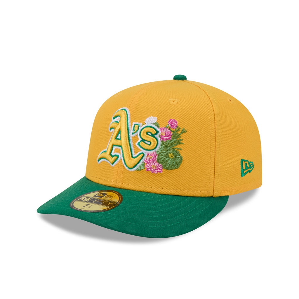 MLB Oakland Athletics New Era 2026 Spring Training 59FIFTY Fitted Hat - Yellow