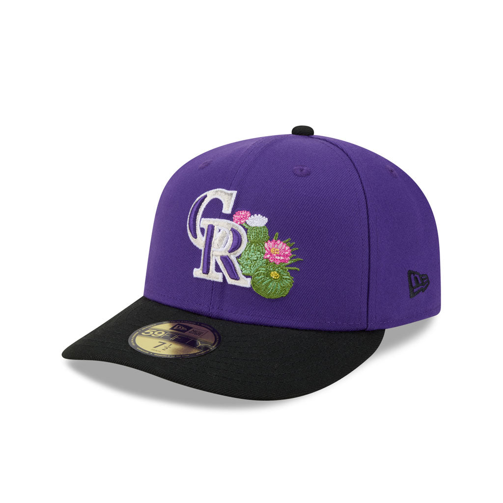 MLB Colorado Rockies New Era 2026 Spring Training 59FIFTY Fitted Hat - Purple
