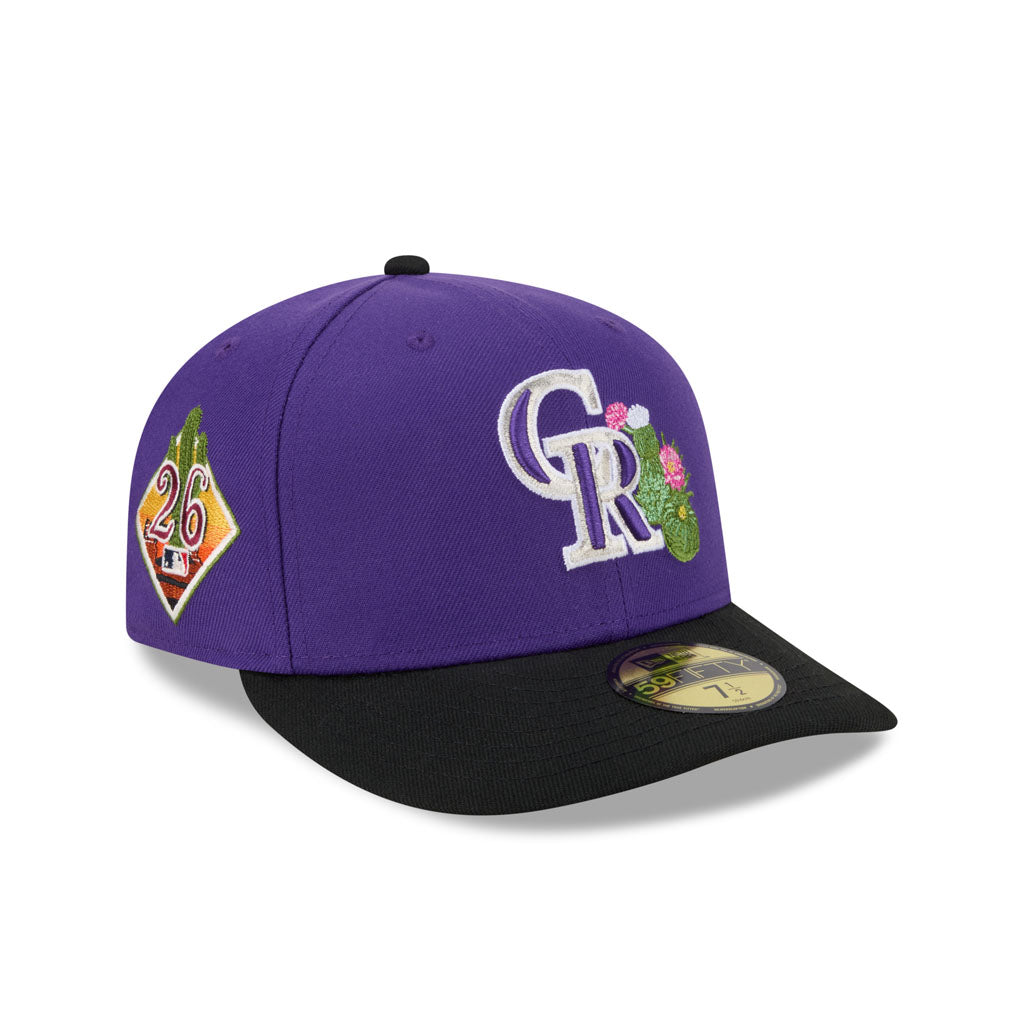 MLB Colorado Rockies New Era 2026 Spring Training 59FIFTY Fitted Hat - Purple