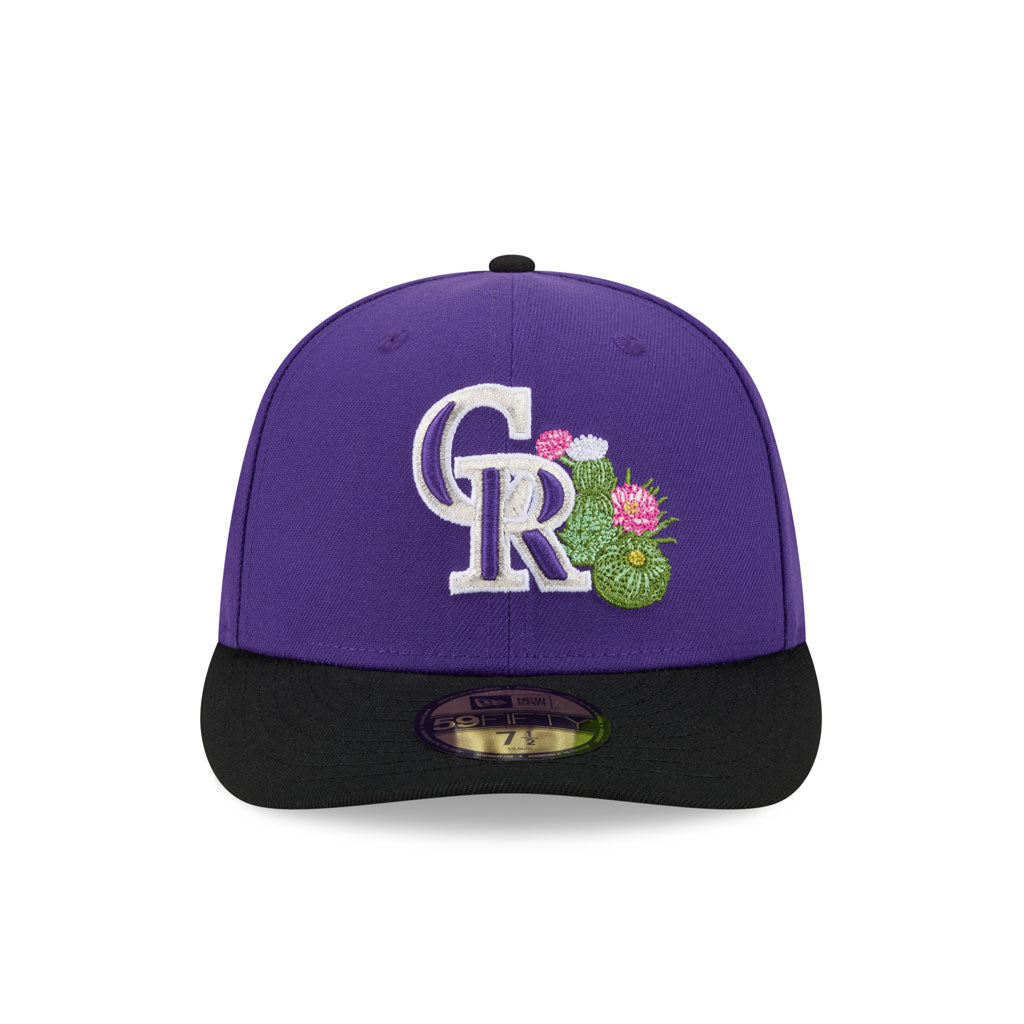MLB Colorado Rockies New Era 2026 Spring Training 59FIFTY Fitted Hat - Purple