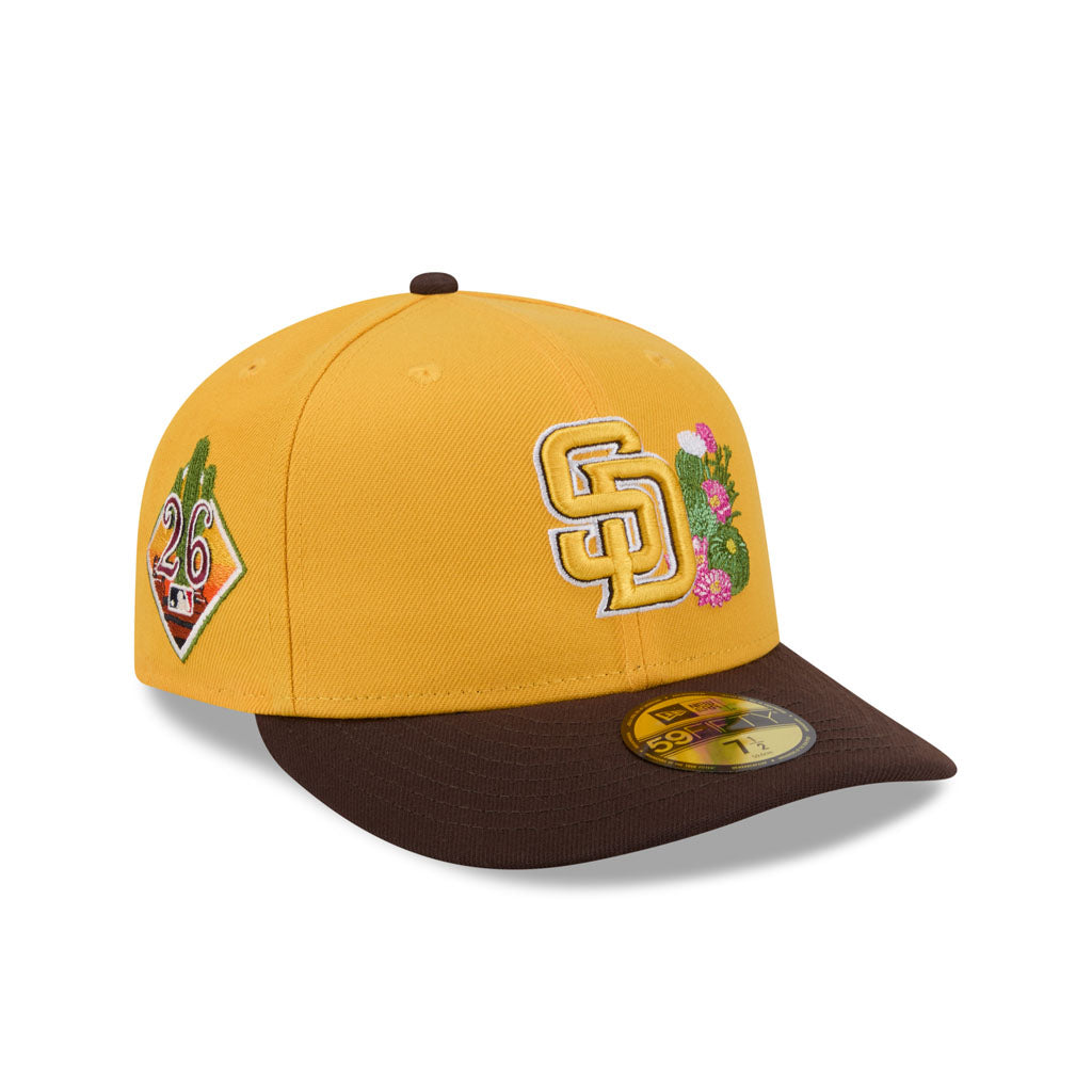 MLB San Diego Padres New Era 2026 Spring Training 59FIFTY Fitted Hat - Yellow