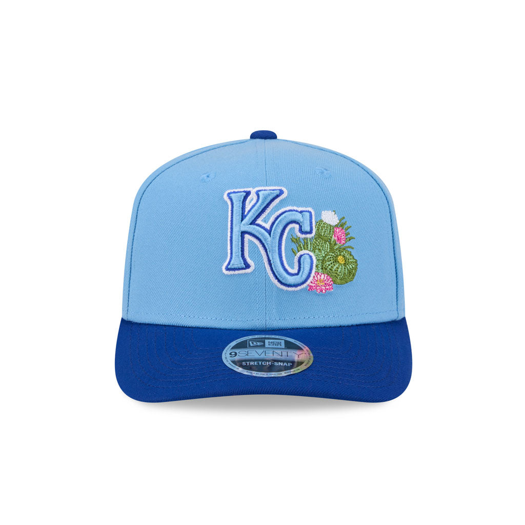 MLB Kansas City Royals New Era 2026 Spring Training 9SEVENTY Snapback Hat - Light blue