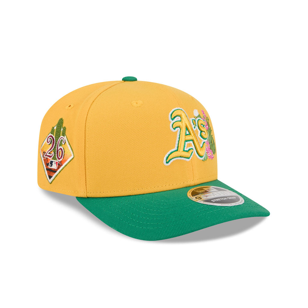 MLB Oakland Athletics New Era 2026 Spring Training 9SEVENTY Snapback Hat - Yellow
