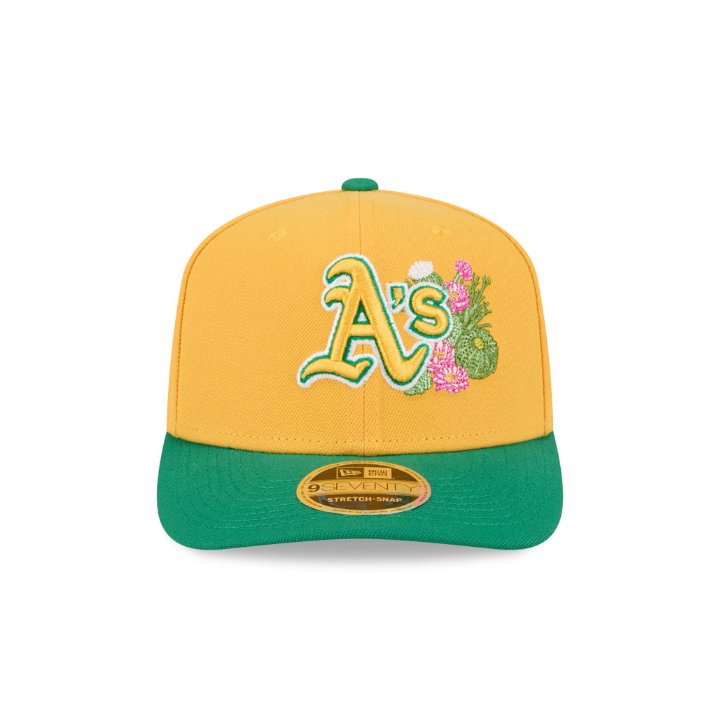 MLB Oakland Athletics New Era 2026 Spring Training 9SEVENTY Snapback Hat - Yellow