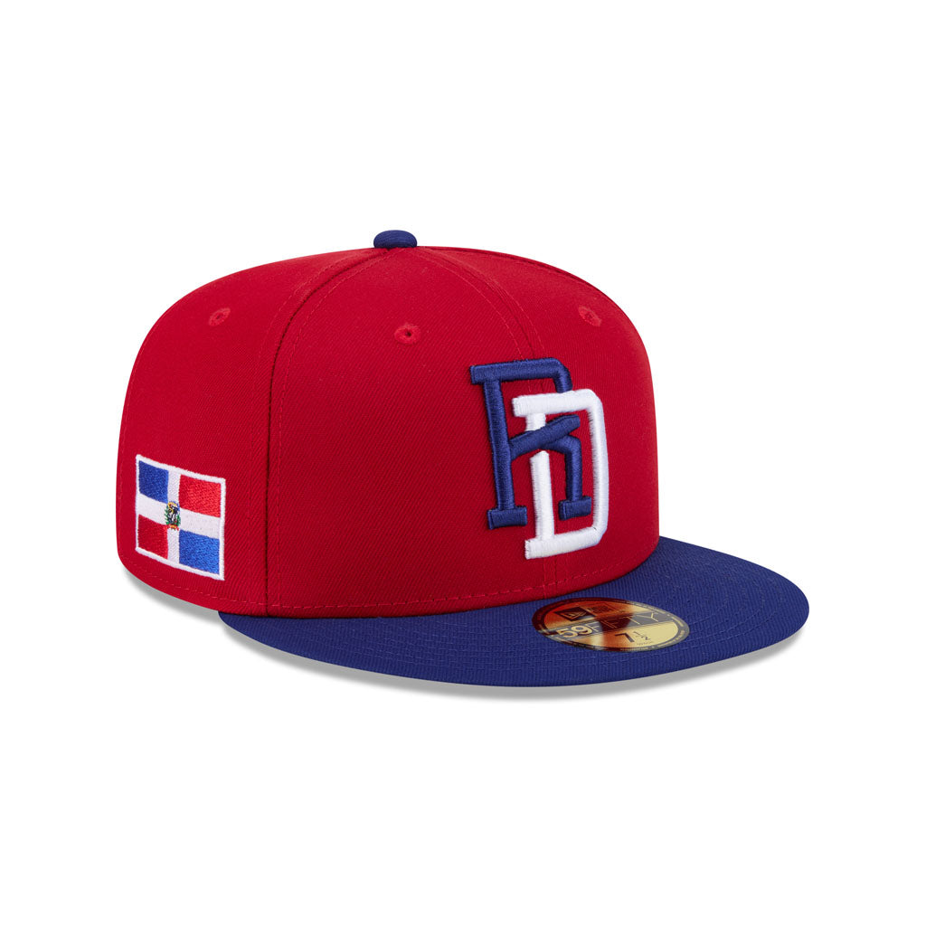 WBC Dominican Republic New Era 2026 Onfield 59FIFTY Fitted Hat - Red