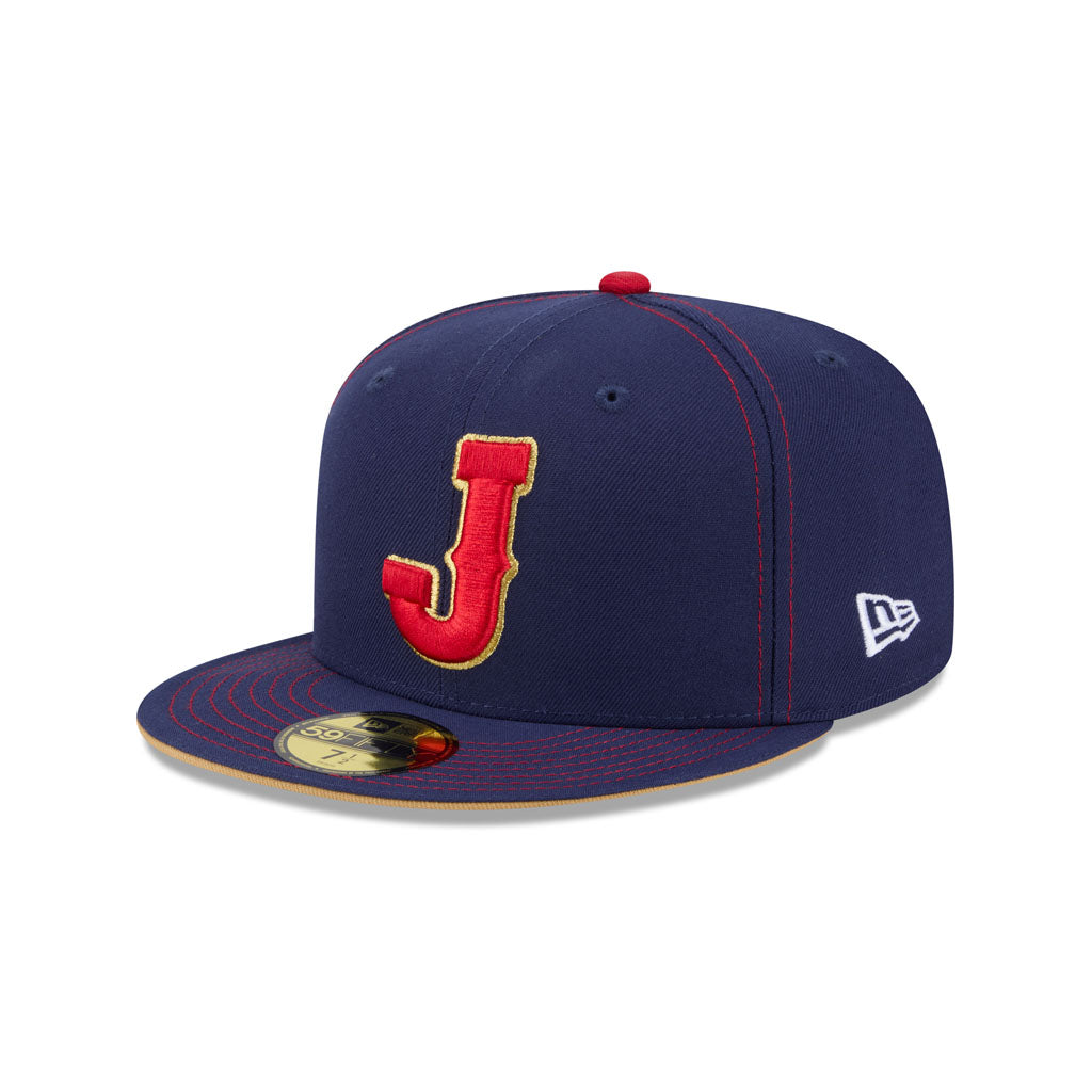 WBC Japan New Era 2026 Onfield 59FIFTY Fitted Hat - Navy