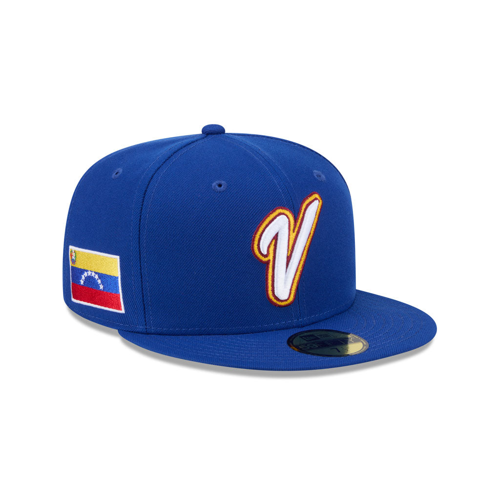 WBC Venezuela New Era 2026 Onfield 59FIFTY Fitted Hat - Blue