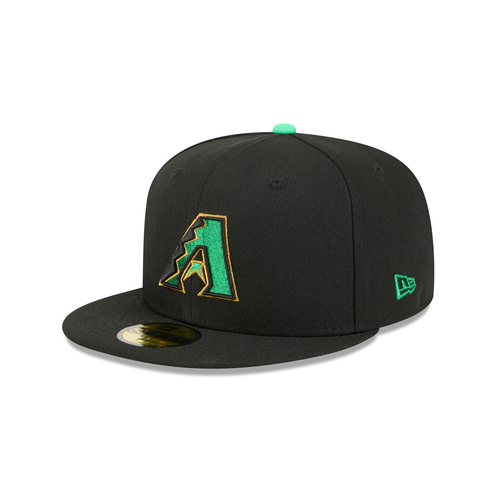 MLB Arizona Diamondbacks New Era 2026 St Patricks Day 59FIFTY Fitted Hat - Black