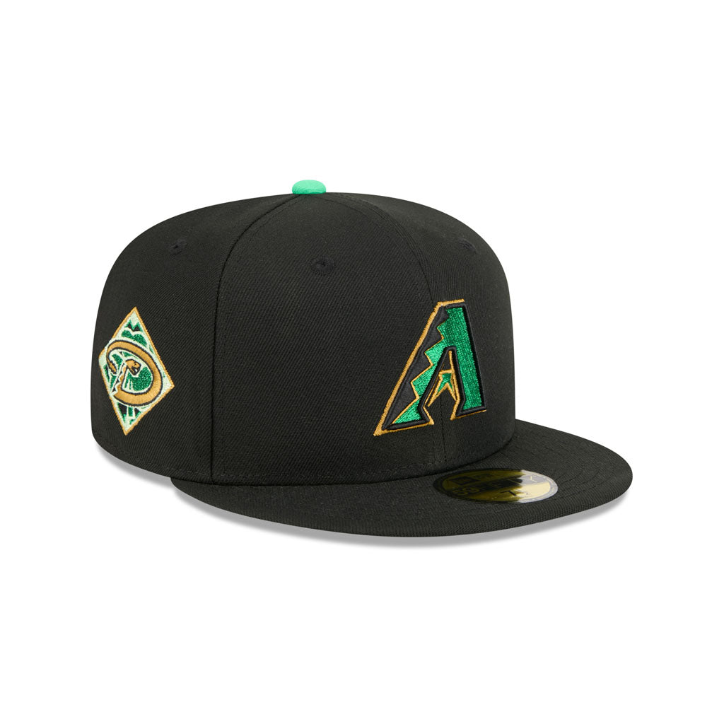 MLB Arizona Diamondbacks New Era 2026 St Patricks Day 59FIFTY Fitted Hat - Black