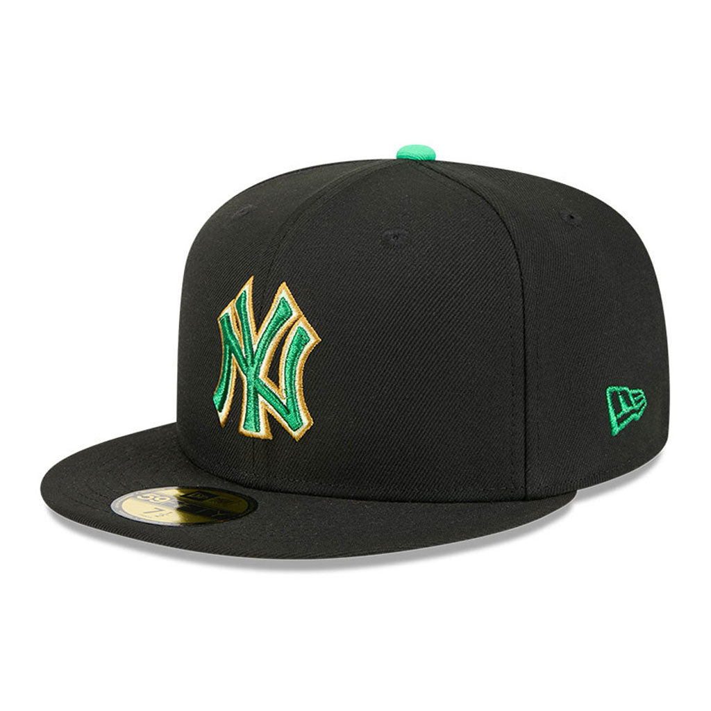 MLB New York Yankees New Era 2026 St Patricks Day 59FIFTY Fitted Hat - Black