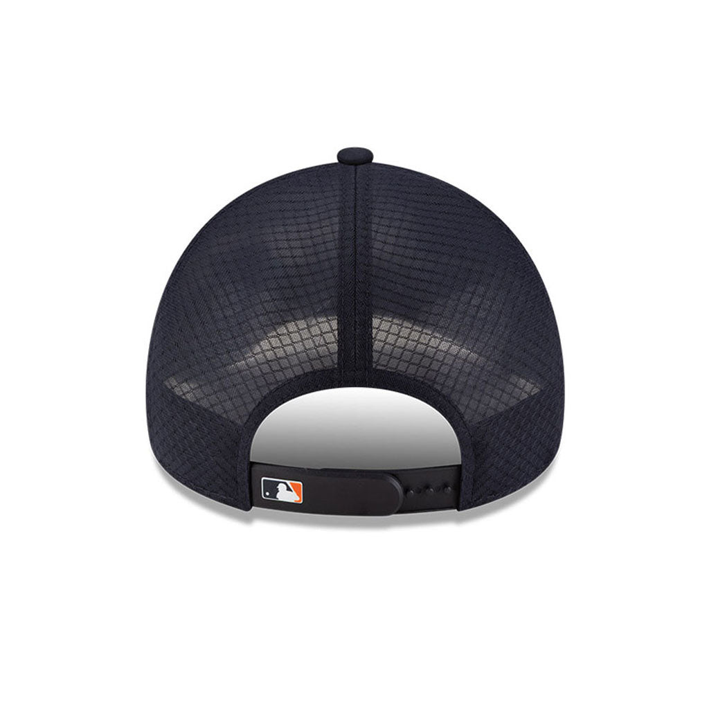 MLB Detroit Tigers New Era Batting Practice Apex 9FORTY Snapback Hat - Navy