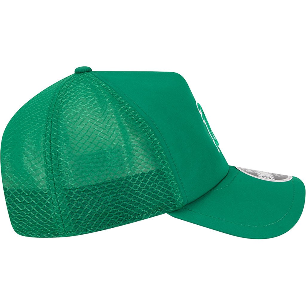 MLB Oakland Athletics New Era Batting Practice Apex 9FORTY Snapback Hat - Green