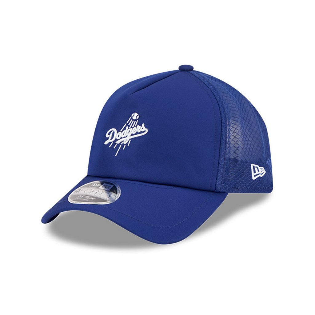 MLB Los Angeles Dodgers New Era Batting Practice Alternate Apex 9FORTY Snapback Hat - Blue