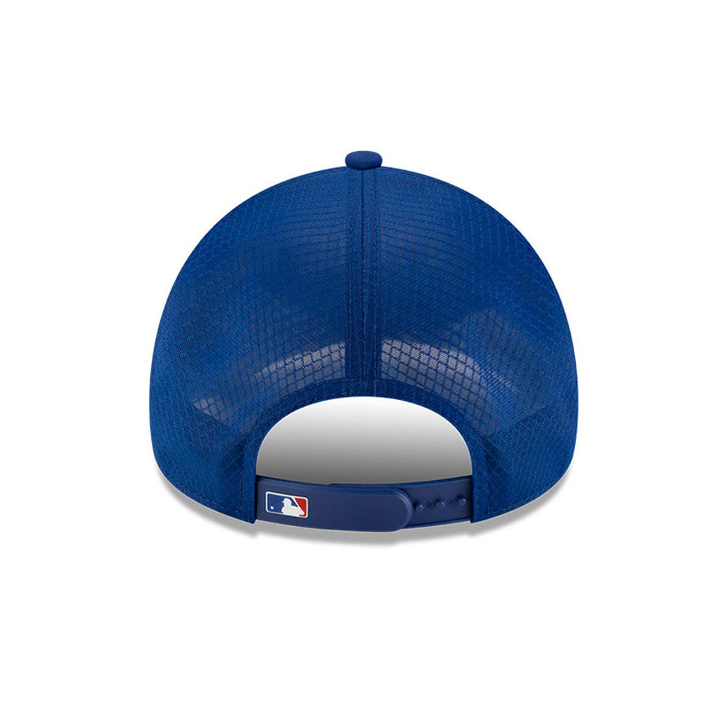 MLB Chicago Cubs New Era Batting Practice Apex 9FORTY Snapback Hat - Blue