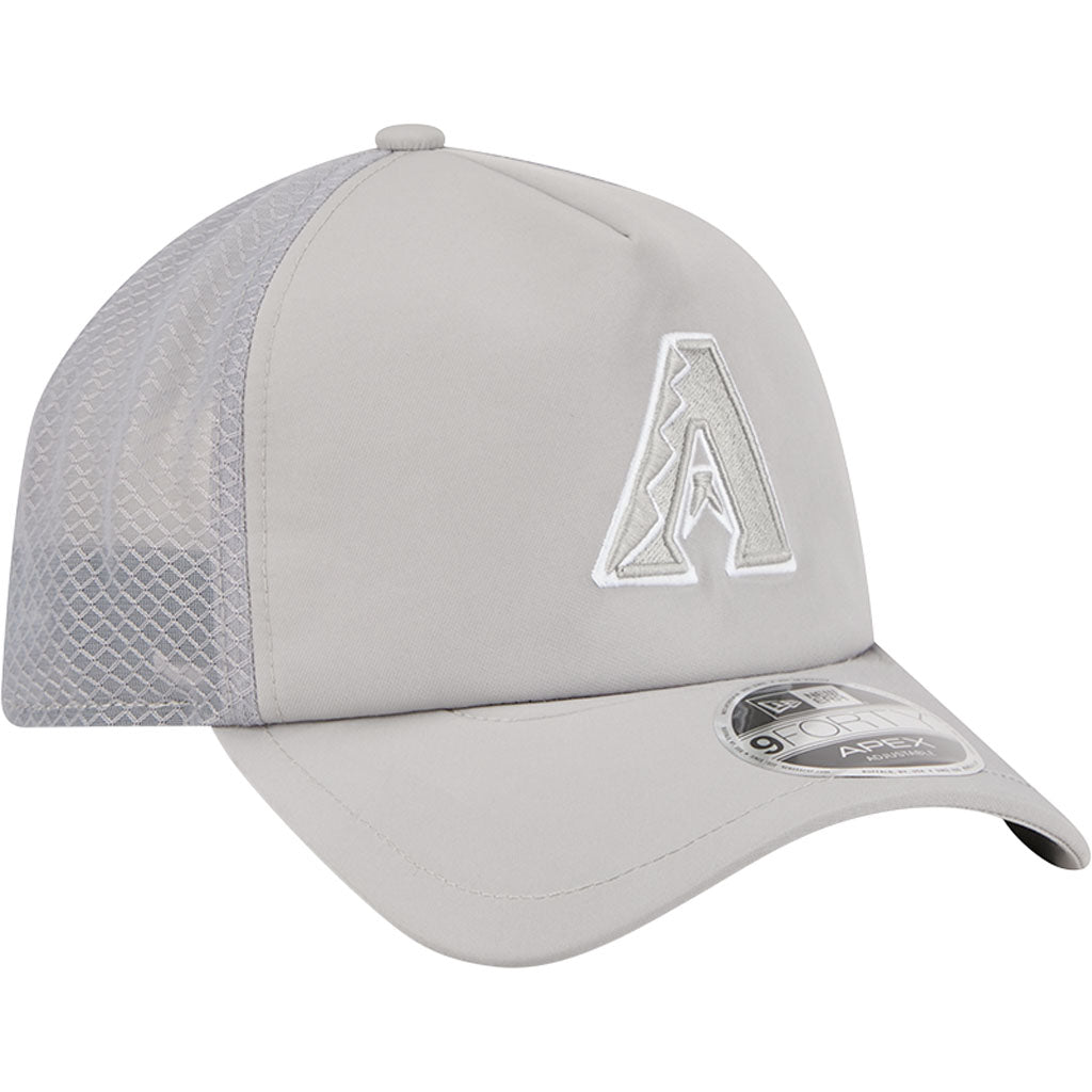 MLB Arizona Diamondbacks New Era Batting Practice Apex 9FORTY Snapback Hat - Graphite