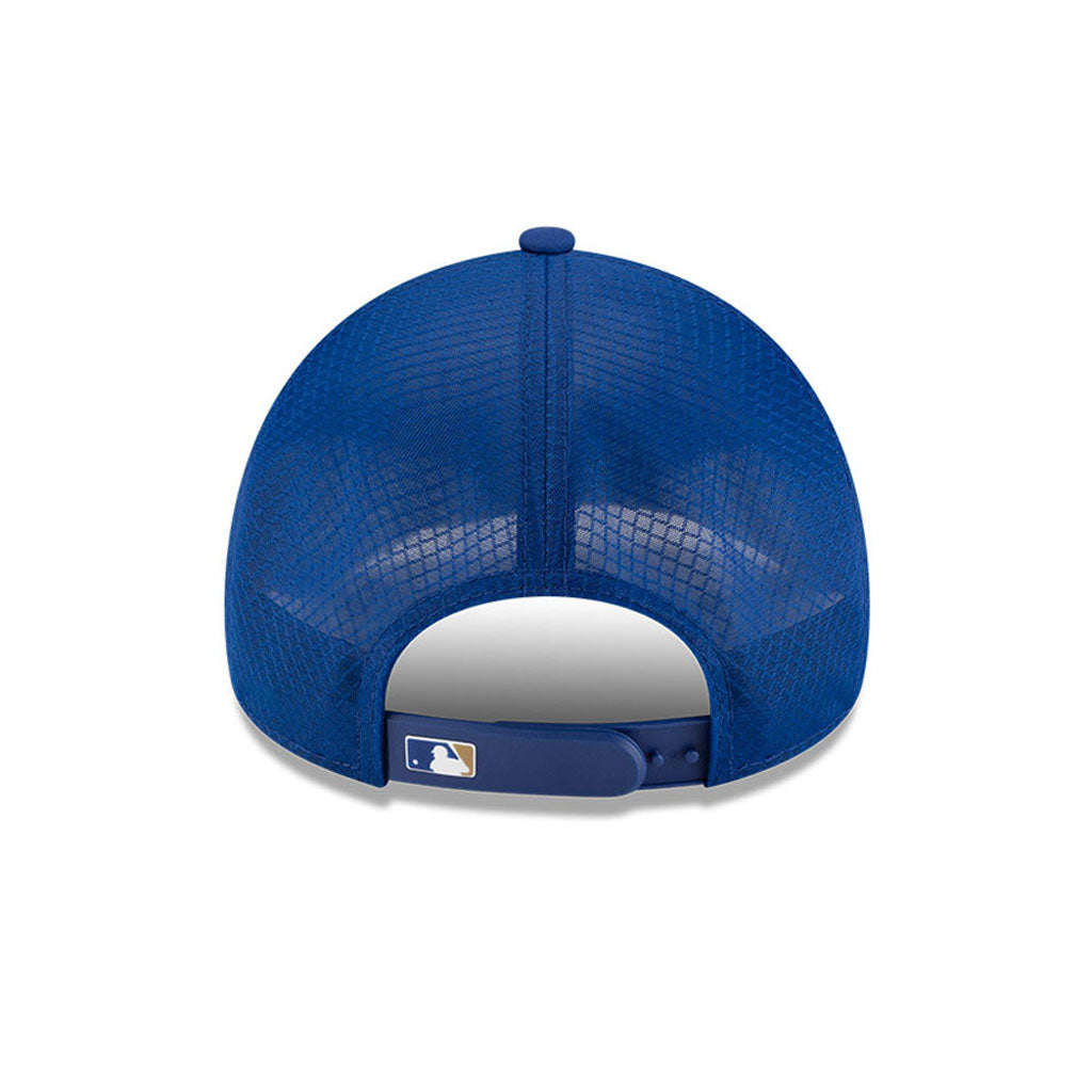 MLB Kansas City Royals New Era Batting Practice Apex 9FORTY Snapback Hat - Blue