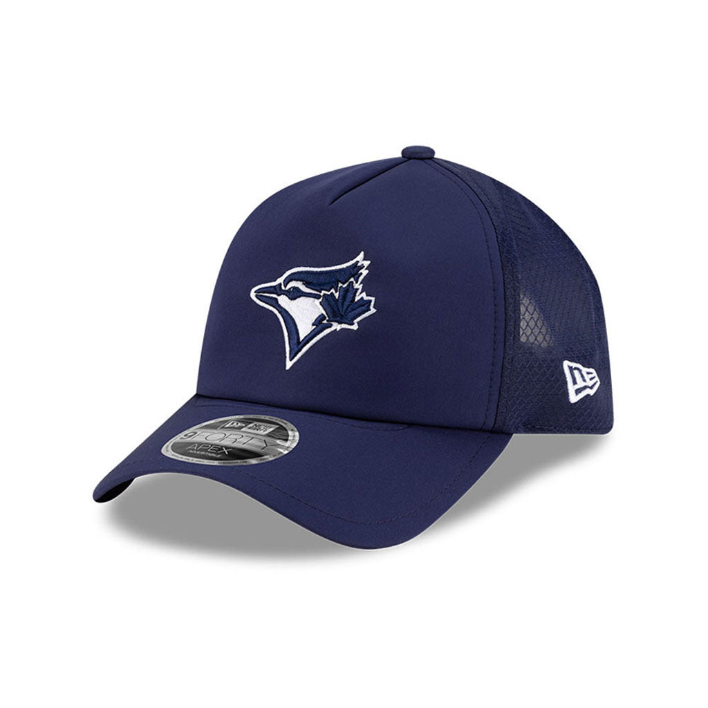 MLB Toronto Blue Jays New Era Batting Practice Apex 9FORTY Snapback Hat - Blue