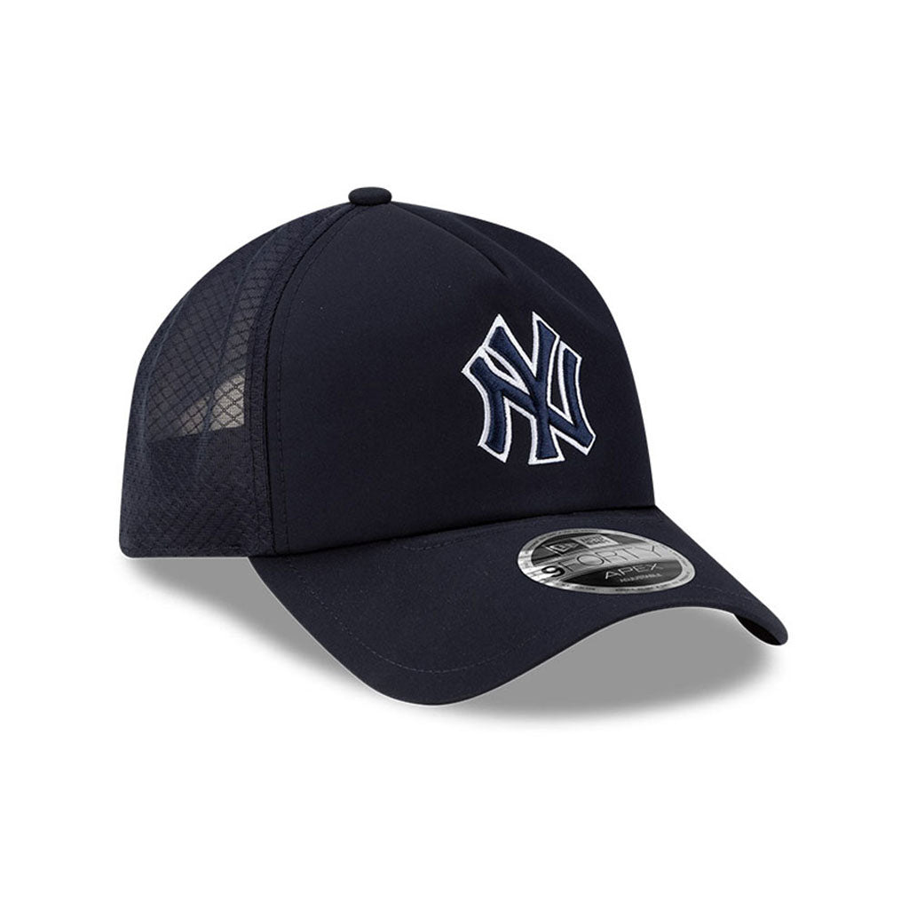 MLB New York Yankees New Era Batting Practice Apex 9FORTY Snapback Hat - Navy