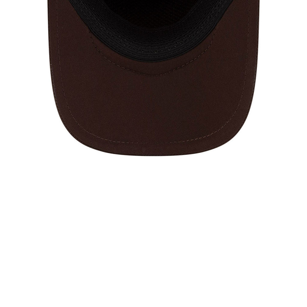 MLB San Diego Padres New Era Batting Practice Apex 9FORTY Snapback Hat - Brown