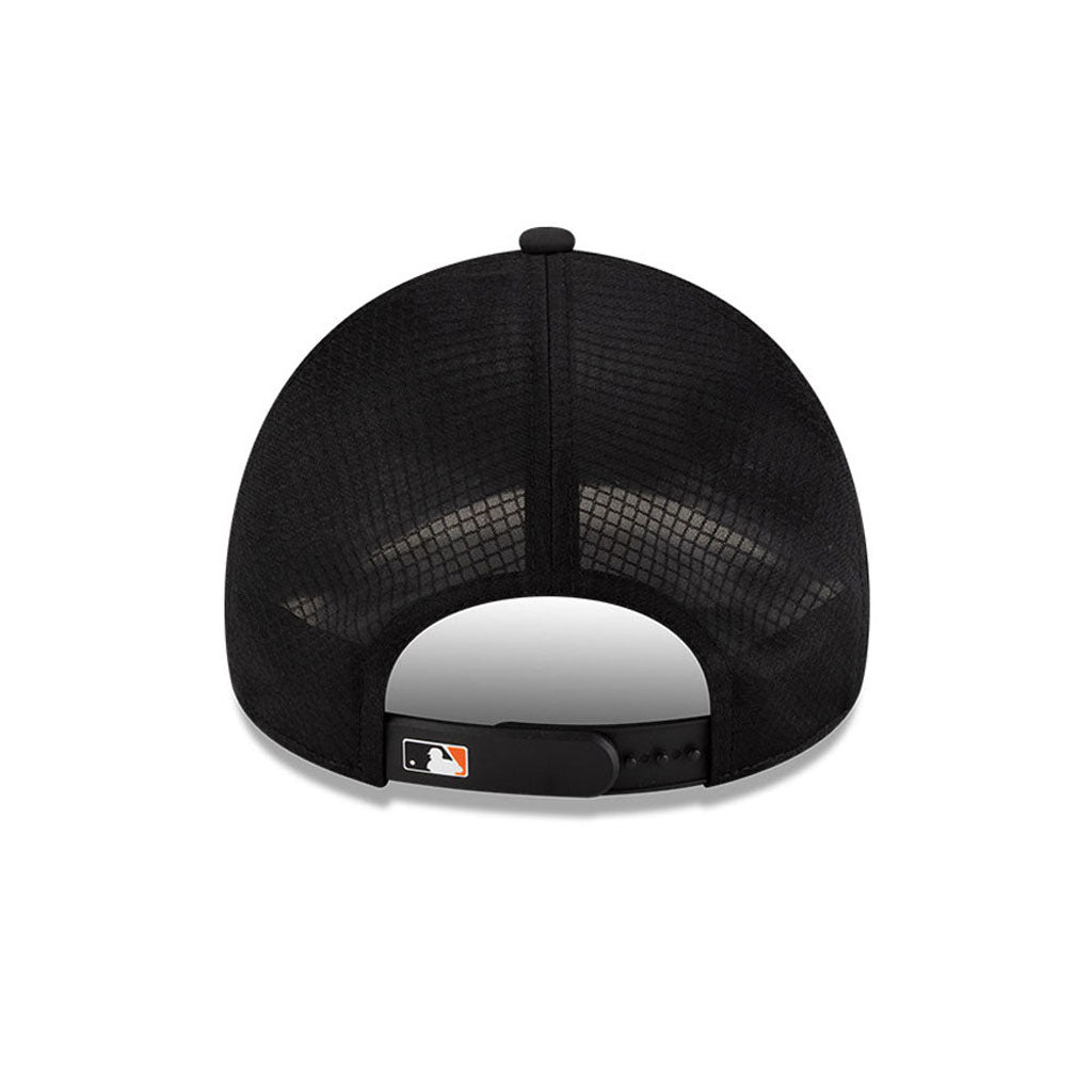 MLB San Francisco Giants New Era Batting Practice Apex 9FORTY Snapback Hat - Black
