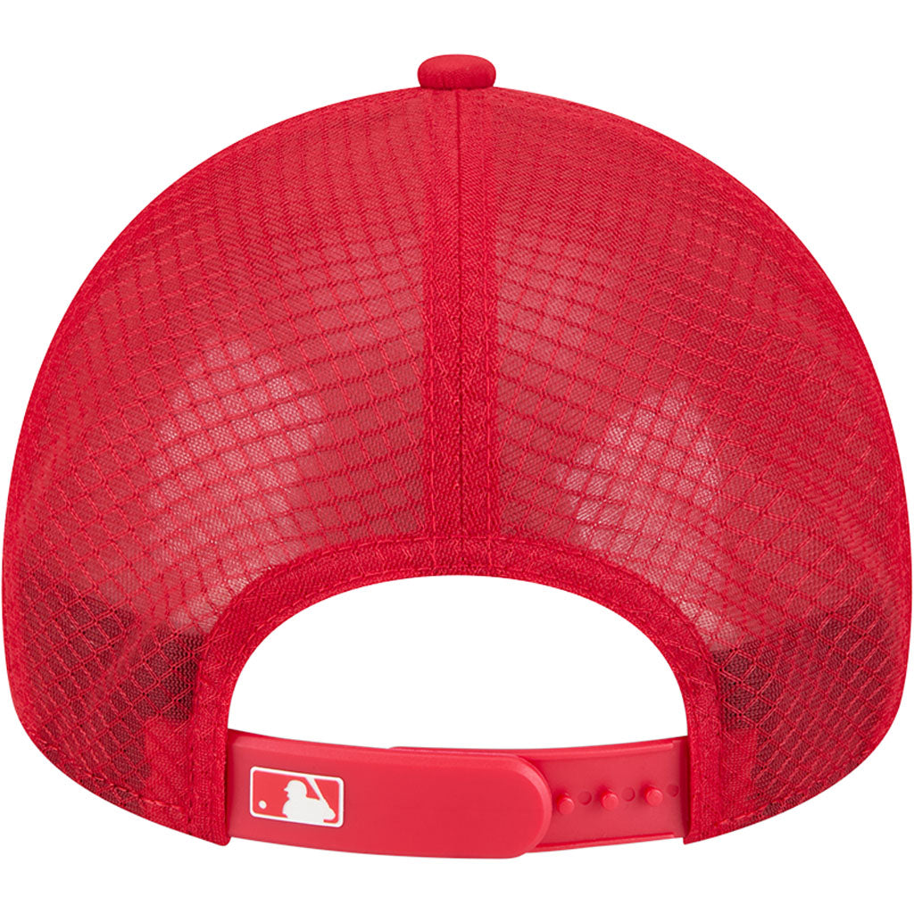 MLB Boston Red Sox New Era Batting Practice Apex 9FORTY Snapback Hat - Red