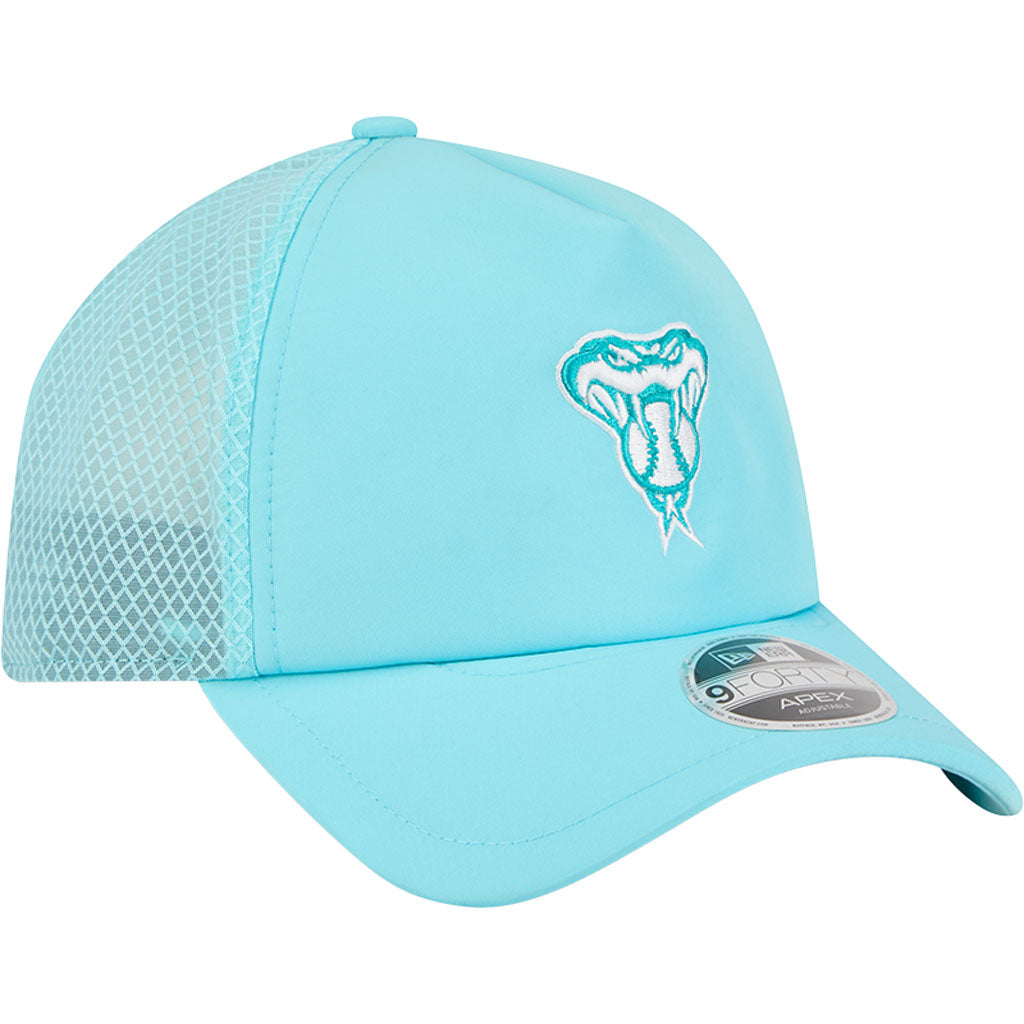 MLB Arizona Diamondbacks New Era Batting Practice Apex 9FORTY Snapback Hat - Teal