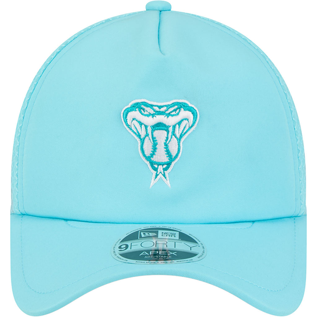 MLB Arizona Diamondbacks New Era Batting Practice Apex 9FORTY Snapback Hat - Teal