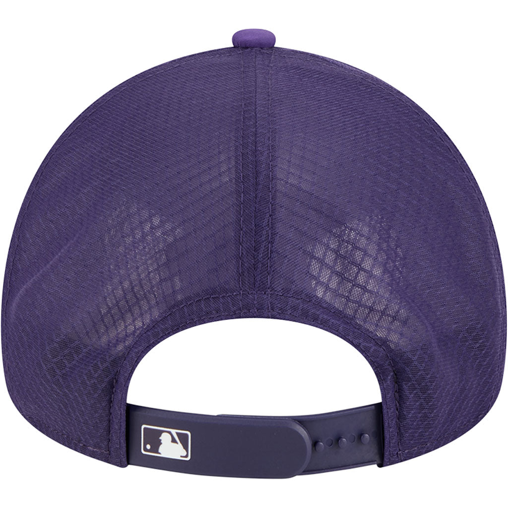 MLB Arizona Diamondbacks New Era Batting Practice Apex 9FORTY Snapback Hat - Purple