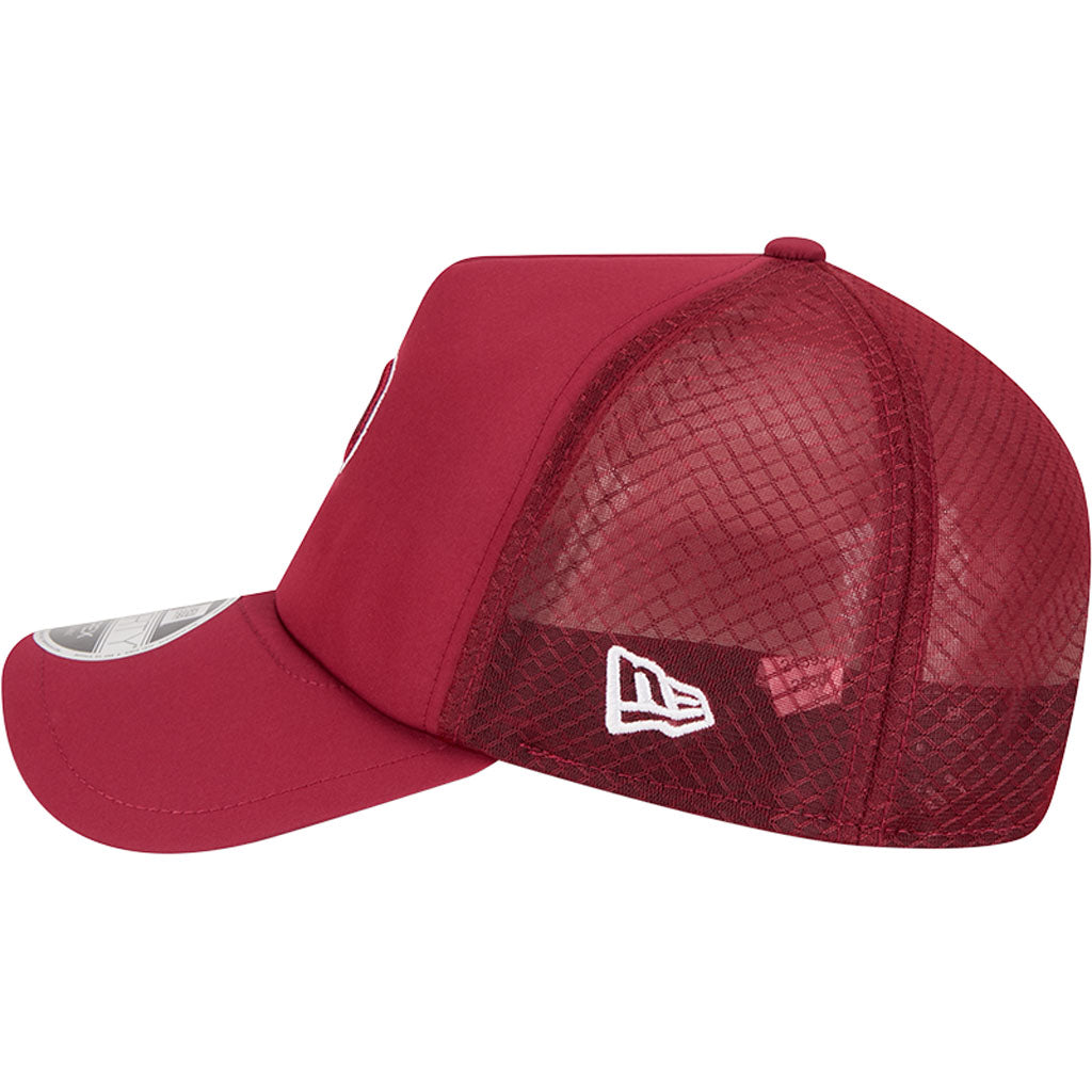 MLB Philadelphia Phillies New Era Batting Practice Apex 9FORTY Snapback Hat - Maroon