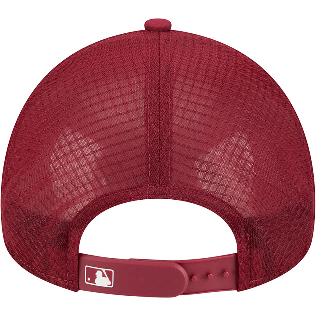 MLB Philadelphia Phillies New Era Batting Practice Apex 9FORTY Snapback Hat - Maroon