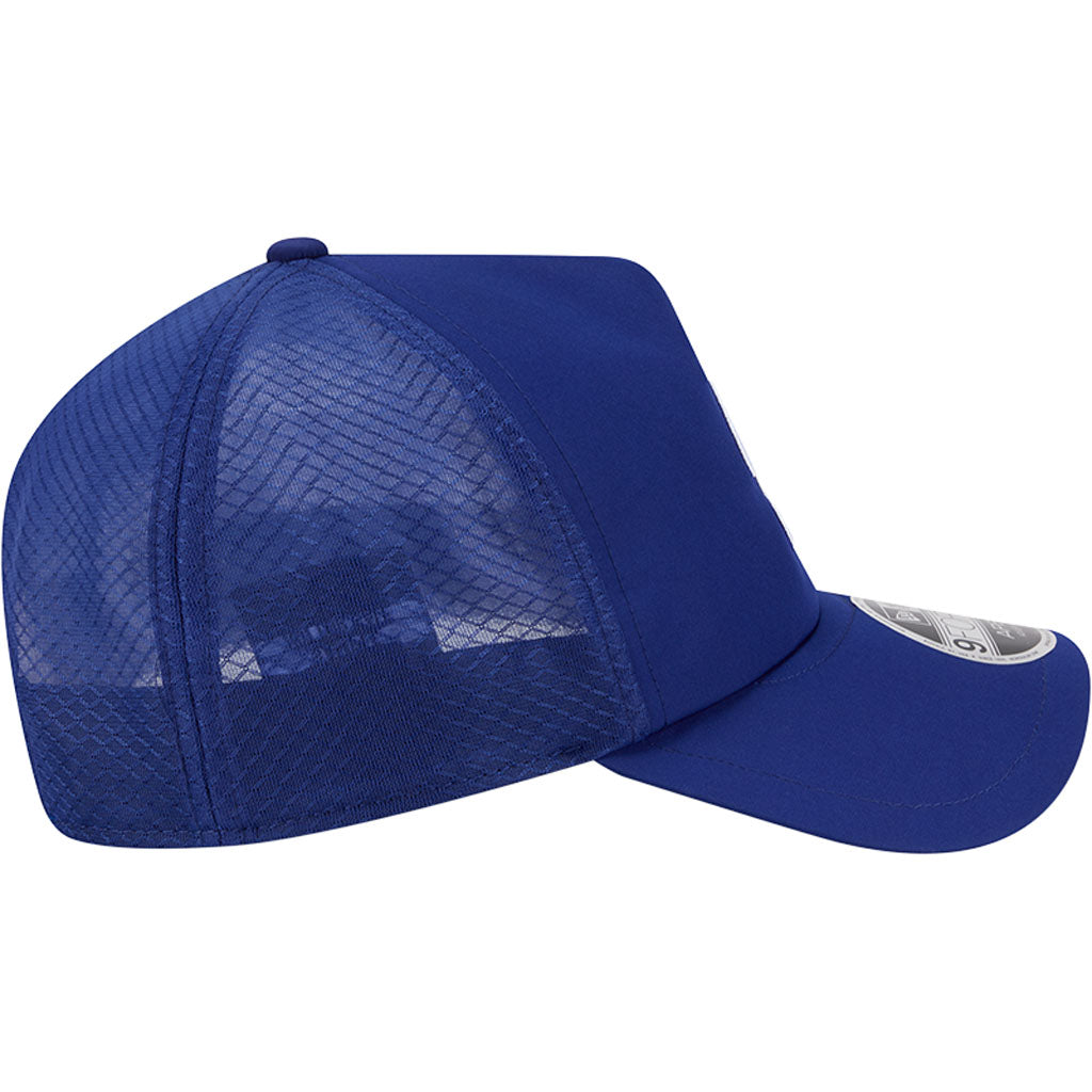 MLB Los Angeles Dodgers New Era Batting Practice "D" Logo Alternate Apex 9FORTY Snapback Hat - Blue