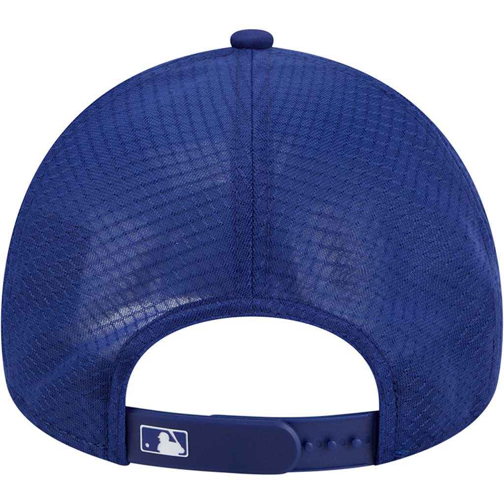 MLB Los Angeles Dodgers New Era Batting Practice "D" Logo Alternate Apex 9FORTY Snapback Hat - Blue